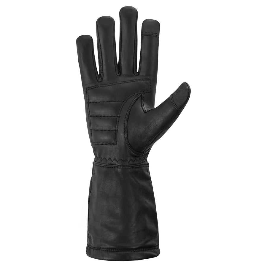 Steadfast Men's Leather Motorcycle Gloves