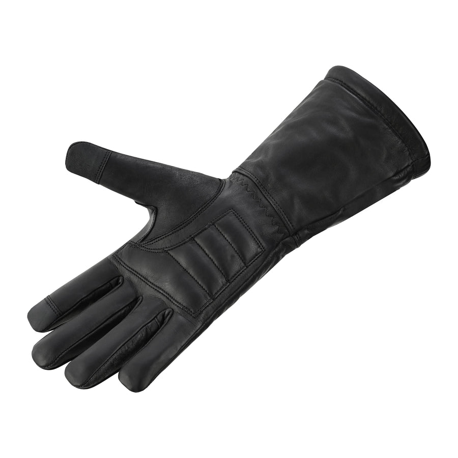 Steadfast Men's Leather Motorcycle Gloves