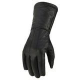 Steadfast Men's Leather Motorcycle Gloves