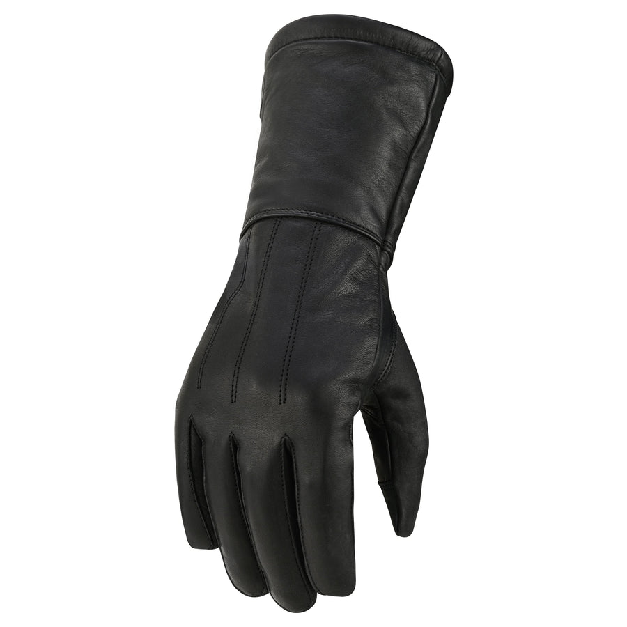Steadfast Men's Leather Motorcycle Gloves