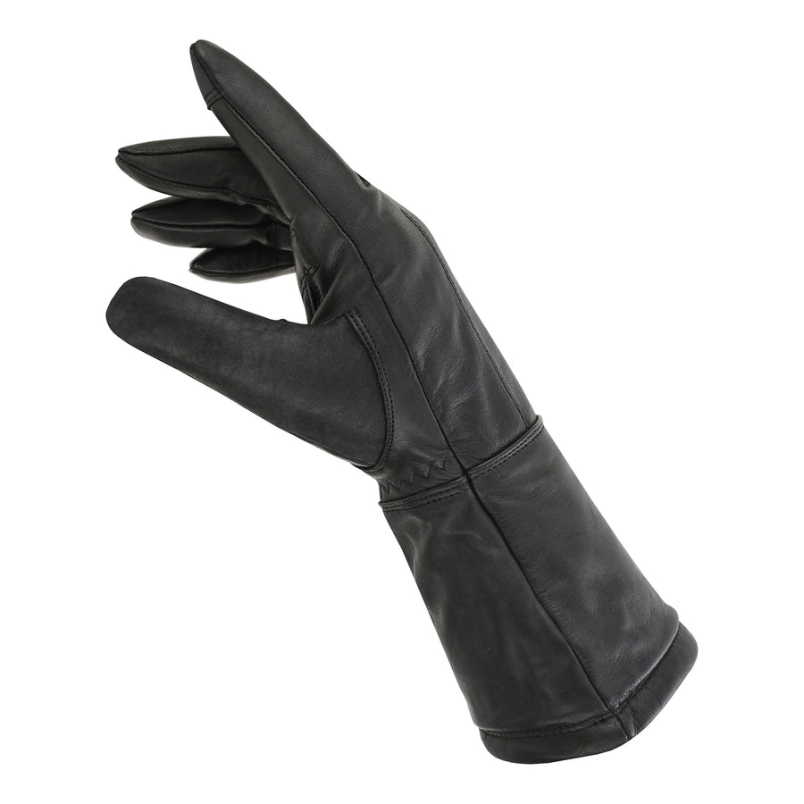Steadfast Men's Leather Motorcycle Gloves