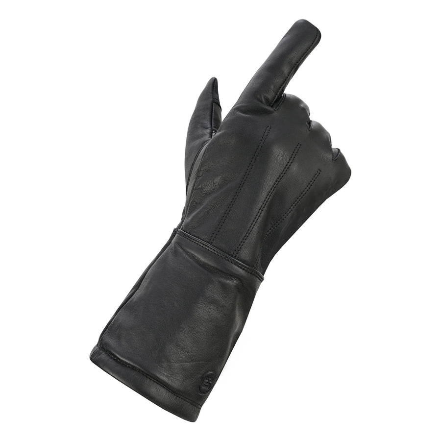 Steadfast Men's Leather Motorcycle Gloves