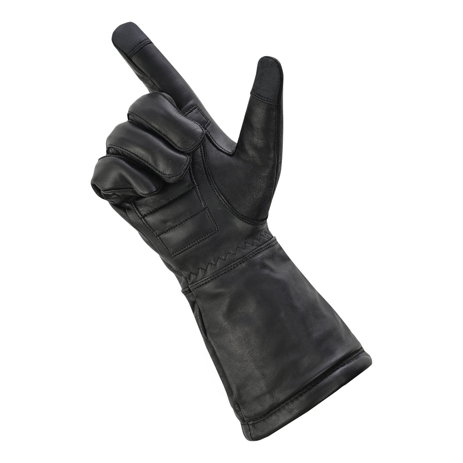Steadfast Men's Leather Motorcycle Gloves