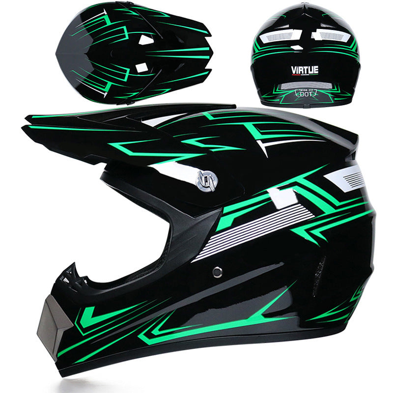 Compact Off-Road Motorcycle Helmet