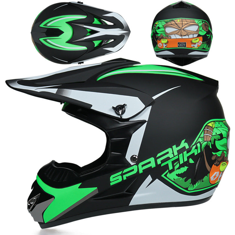 Compact Off-Road Motorcycle Helmet