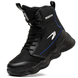 Stealth Tactical Riding Boots back view - AtomBiker