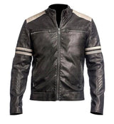 Hybrid Racer Leather Jacket