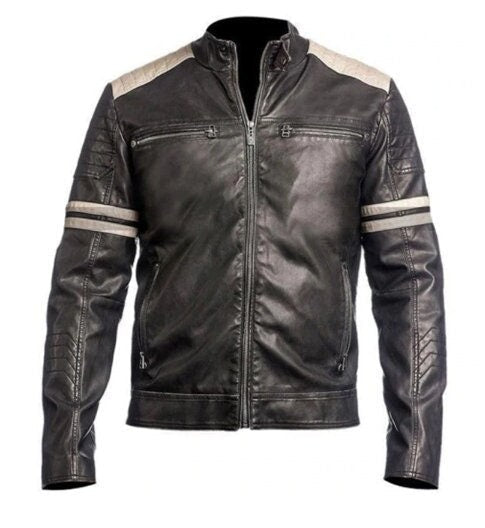 Hybrid Racer Leather Jacket