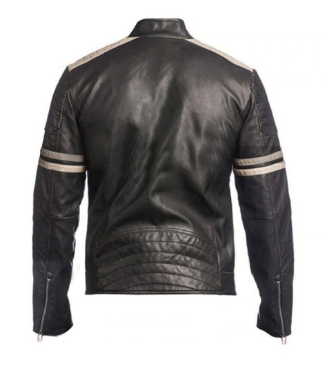 Hybrid Racer Leather Jacket