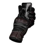 Ninja Leather Riding Gloves