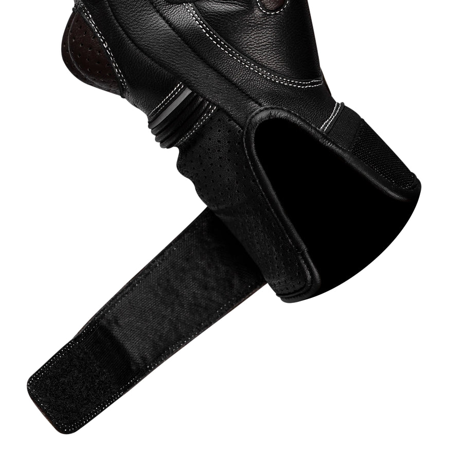 Ninja Leather Riding Gloves