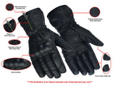 Black Rain Performance Motorcycle Gloves