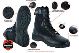 Black Tactical Motorcycle Boots