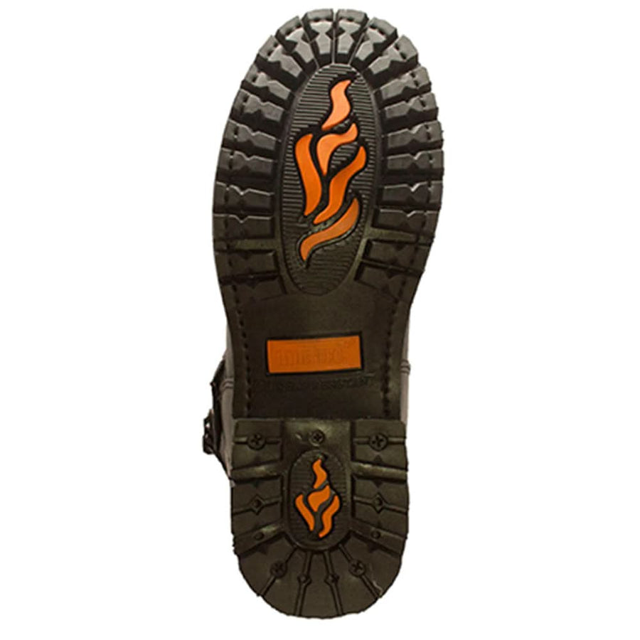 Roadcrush Leather Motorcycle Boots