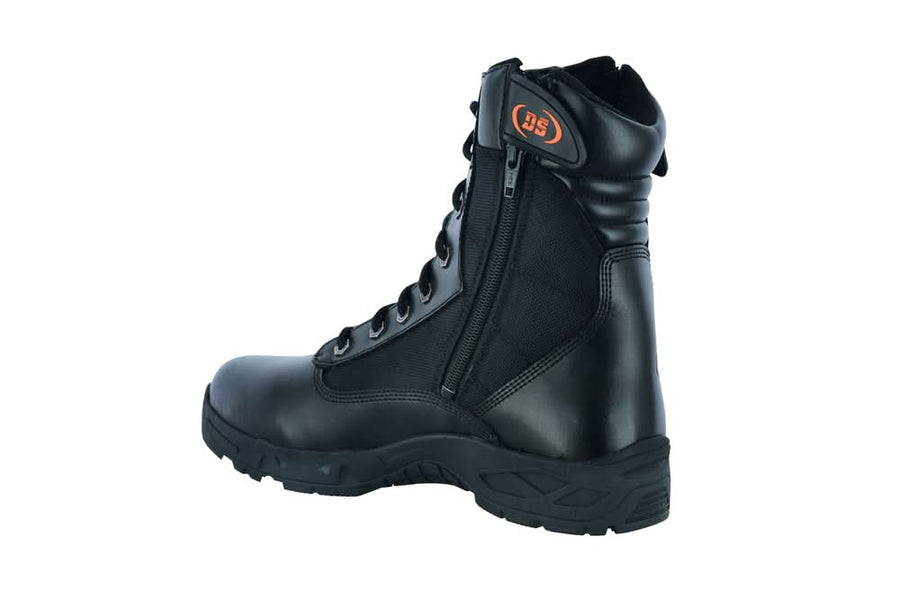 Black Tactical Motorcycle Boots