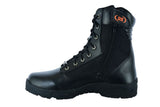 Black Tactical Motorcycle Boots