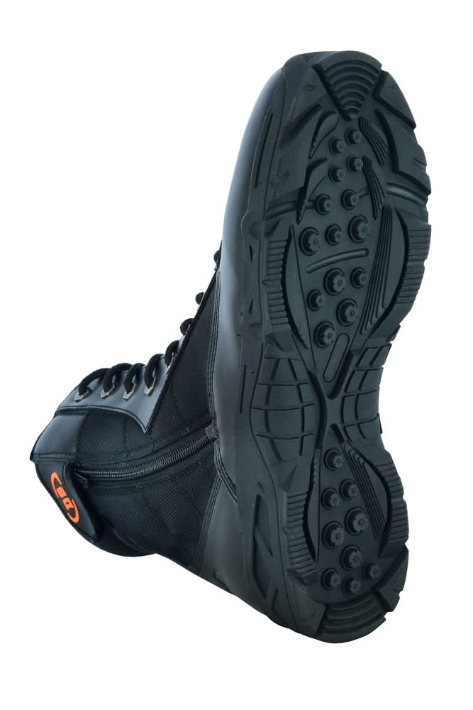 Black Tactical Motorcycle Boots
