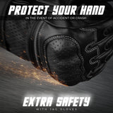 Ninja Leather Riding Gloves